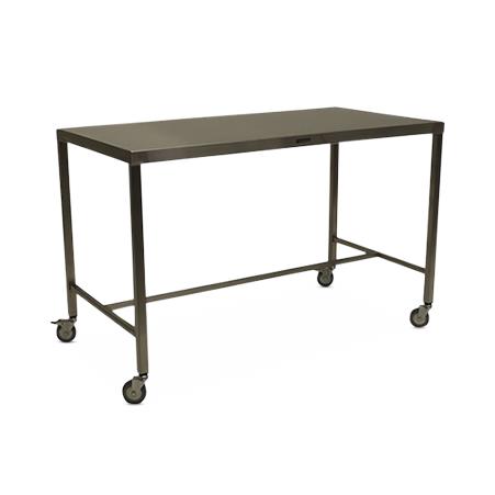 Stainless Steel Tables with H-Braces and Casters - MCM584H-CA - 1 Each - MDL-MPH08MCM584HC
