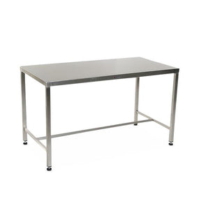 Stainless Steel Tables with H-Braces and Floor Levelers - MCM584H-LL - 1 Each - MDL-MPH08MCM584HL