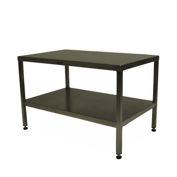 Stainless Steel Tables with Two Shelves and Floor Levelers - MCM584S-LL - 1 Each - MDL-MPH08MCM584SL
