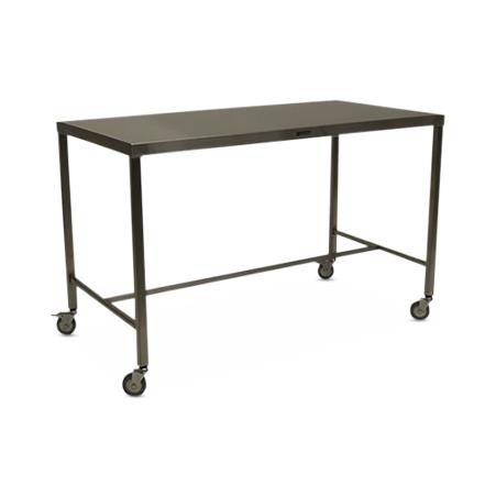 Stainless Steel Tables with H-Braces and Casters - MCM585H-CA - 1 Each - MDL-MPH08MCM585HC