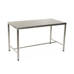 Stainless Steel Tables with H-Braces and Floor Levelers - MCM586H-LL - 1 Each - MDL-MPH08MCM586HL