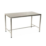 Stainless Steel Tables with H-Braces and Floor Levelers - MCM588H-LL - 1 Each - MDL-MPH08MCM588HL
