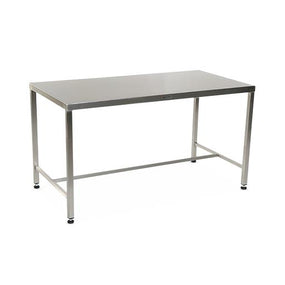 Stainless Steel Tables with H-Braces and Floor Levelers - MCM589H-LL - 1 Each - MDL-MPH08MCM589HL