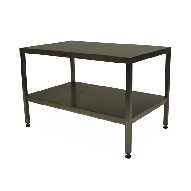 Stainless Steel Tables with Two Shelves and Floor Levelers - MCM591S-LL - 1 Each - MDL-MPH08MCM591SL