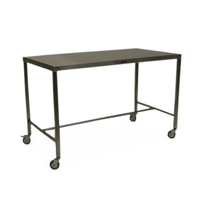 Stainless Steel Tables with H-Braces and Casters - MCM593H-CA - 1 Each - MDL-MPH08MCM593HC