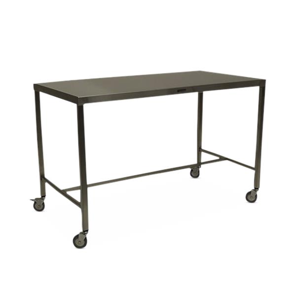 Stainless Steel Tables with H-Braces and Casters - MCM593H-CA - 1 Each - MDL-MPH08MCM593HC