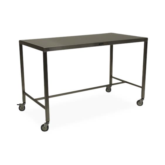 Stainless Steel Tables with H-Braces and Casters - MCM595H-CA - 1 Each - MDL-MPH08MCM595HC