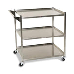 Mid Central Medical Utility Cart with Shelves and 3" Casters MCM3009 - 1.0 Each