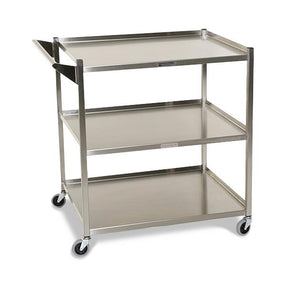 Mid Central Medical Utility Cart with Shelves and 3