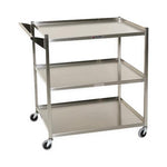 Mid Central Medical Utility Cart with Shelves and 3" Casters MCM3011 - 1.0 Each