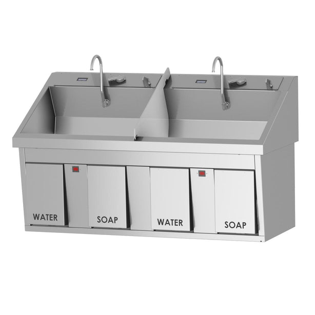 Stainless Steel Surgical Scrub Sinks - SS64-IR-MB-TM - 1 Each - MDL-MPHSS64IRMBTM