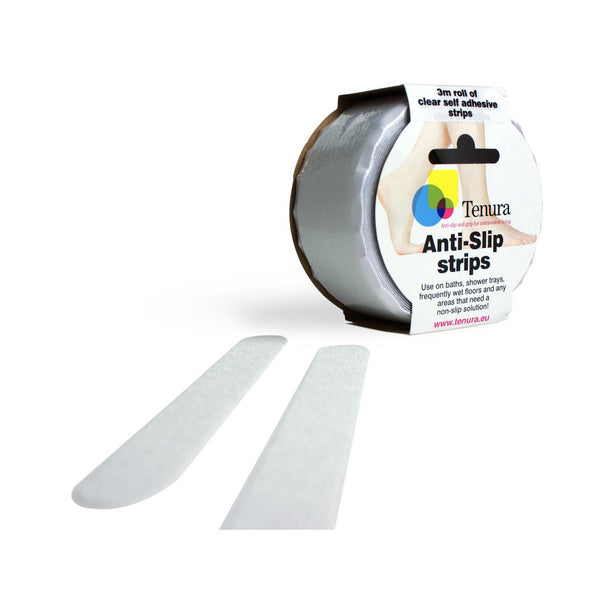 HESKINS Bath and Shower Tenura Nonslip Bath/Shower Stickers, Strips, Clear - T/AQUA/S-CLEAR - 1 Each