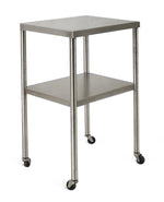 Mac Medical Inc Mac Medical Instrument Tables with Shelf T0001 1.0 Each-MDL-MPHT0001
