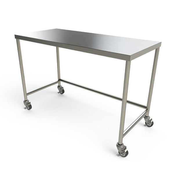 Mac Medical Inc Mac Medical Instrument Tables with Shelf T0004 1.0 Each-MDL-MPHT0004