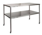 Mac Medical Inc Mac Medical Instrument Tables with Shelf T0005 1.0 Each-MDL-MPHT0005