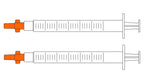 MEDELA TwistLok Enteral Syringes, Straws, and Extension Sets INT-01 1 Each-MDL-MPSINT01H
