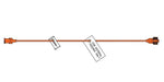MEDELA TwistLok Enteral Syringes, Straws, and Extension Sets TL-060-182 1 Each-MDL-MPSTL060182H