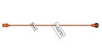 MEDELA TwistLok Enteral Syringes, Straws, and Extension Sets TL-060-182 100 Each-MDL-MPSTL060182