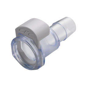 MPX Connector, Body, Non-Valved, Barbed - Fits 1/2 inch ID Tubing (0.5 inch, 12.7 mm) - MPX17803
