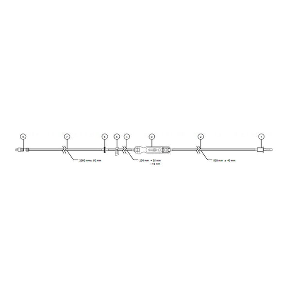 Eitan Group Sapphire Infusion Administration Sets 12003-000-0023 - 30.0 Each