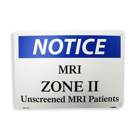 MRIEQUIP MRI Zone Signs by MRIequip MT-1175 1 Each-MDL-MRQMT1175
