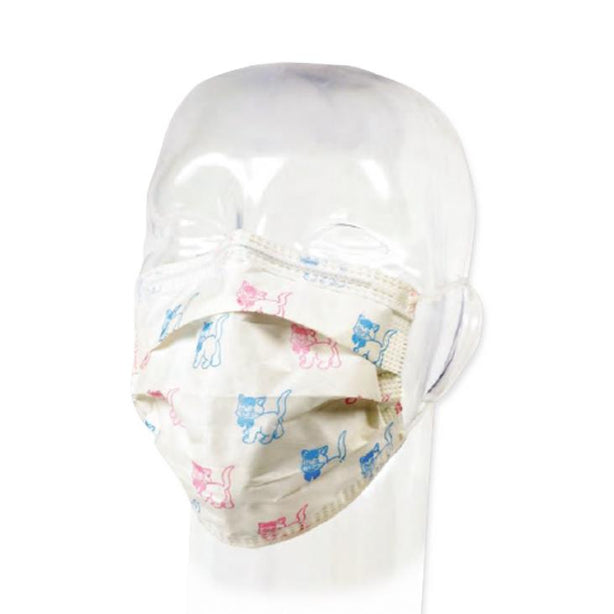 PRECEPT MEDICAL PRODUCTS FluidGard KittyKare Surgical Masks 15130 500 Each - MDL-MRS15130