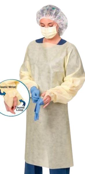 Precept Isolation Gowns - 51192 - 100 Each - MDL-MRS51192