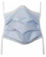 Original FluidGard Surgical Masks - 65 3312 - 250 Each - MDL-MRS653312