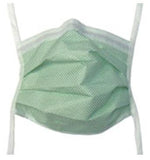 Precept Medical Fog Shield 65 Anti-Fog Surgical Mask with Tape - 3322 - 50 Each