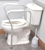 Mercer County Rehab Supply, Inc Adjustable Aluminum Toilet Safety Rails M541-5 - 1.0 Each - MDL-MRZM5415