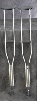 Mercer County Rehab Supply, Inc Adjustable Aluminum Crutches M669-16 - 1.0 Each