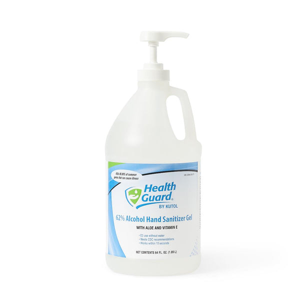Kutol Products Company HealthGuard 62% Ethyl Alcohol Instant Hand Sanitizer MSC097679A 4.0 Each-MDL-MSC097679A