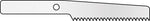 MICROAIRE SURGICAL INSTRUMENTS MicroAire Sternum Saw Blades ZR-032 1 Each - MDL-MSGZR032