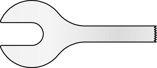 Microaire Surgical Instruments ZS-039 Sagittal Saw Blade, Replacement, Small, 4.5 x 25.4 x 0.4 - MDL-MSGZS039 - 1 Each