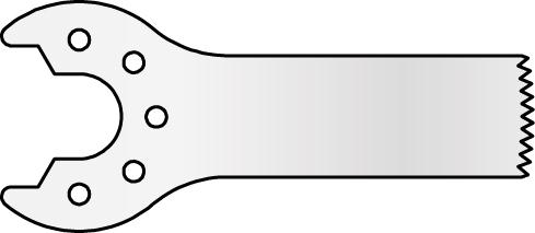 Microaire Surgical Instruments MicroAire Sagittal Saw Blades ZS-338 - 1.0 Each