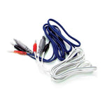 Mettler Electronics Corp White Lead Wire Set for Trio Stim - MTLR2153