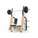 Johnson Tech Magnum MG-A645* Shoulder Press Weight Bench, Olympic, Breaker, Orange Bar - MDL-MTXMG-A645 - 1 Each