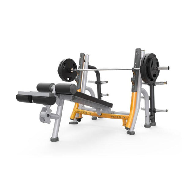 Johnson Tech Magnum Shoulder MG-A680B* Decline Weight Bench, Olympic, Breaker, Black Bar - MDL-MTXMG-A680B - 1 Each