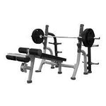 Matrix Magnum Decline Weight Bench, No Storage Horns, Olympic Decilne - MG-A80N* - 1 Each