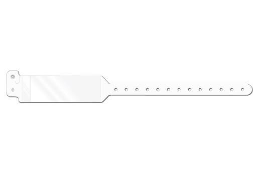 Pdc Healthcare Conf-ID-Ent Poly Shield Wristbands - MUCWBINSA9