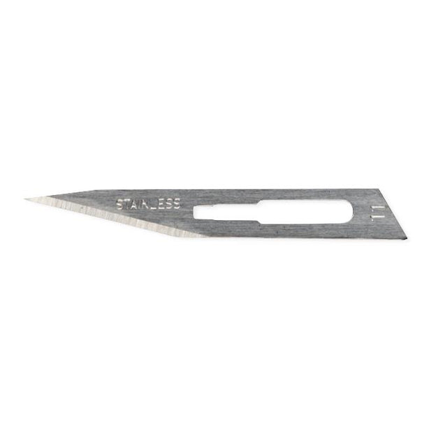 Myco Medical Premium Technocut Steel Surgical Blade, Sterile, Size 11 - 03741 - 1 Each