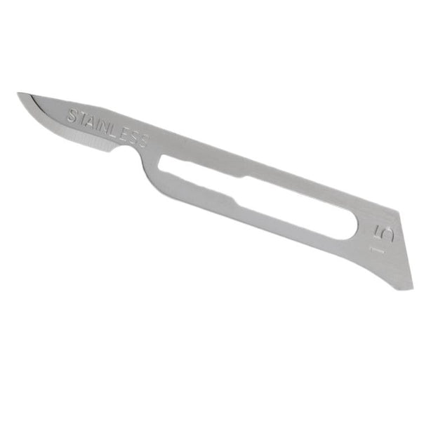 Myco Medical Supplies GLASSVAN Stainless-Steel Surgical Blades 3001T-15C - 100.0 Each