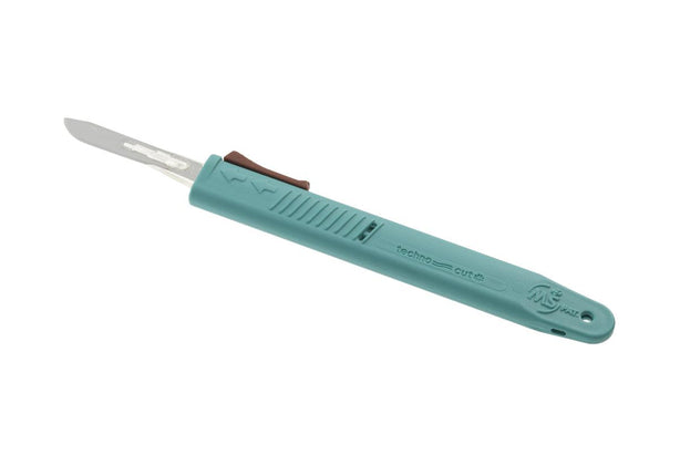 MYCO MEDICAL SUPPLIES Novaplus Technocut Disposable Safety Scalpels V6008TR-10 1 Each - MDL-MYC6008TR10H