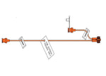 MEDELA TwistLok Enteral Extension Sets with Medication Port TL-060-19 100 Each - MDL-MZBTL06019