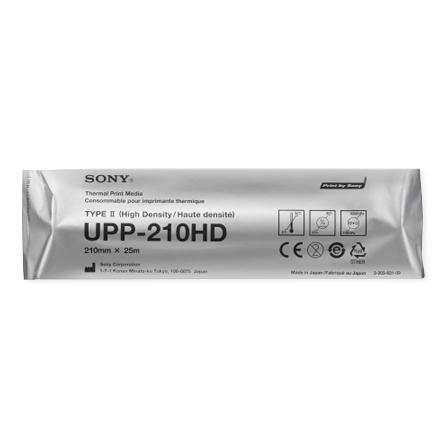 SONY CORPORATION SONY B/W Thermal Media for Sony UP-900 Series Video Printers UPP210-HD 5 Roll - MDL-MZFUPP210HD