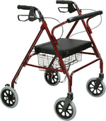 Drive Devilbiss Healthcare, Inc. Go-Lite Bariatric Rollator 10215RD-1 - 1.0 Each