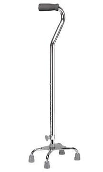 Drive Devilbiss Healthcare, Inc. Small Base Quad Canes 10301-4 - 4.0 Each - MDL-MZI103014