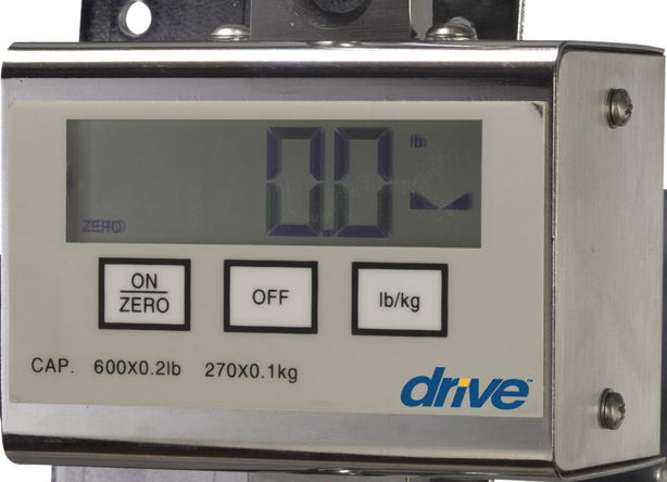 DRIVE DEVILBISS HEALTHCARE, INC. Digital Patient Lift Scales 13046-HD 1 Each - MDL-MZI13046HD