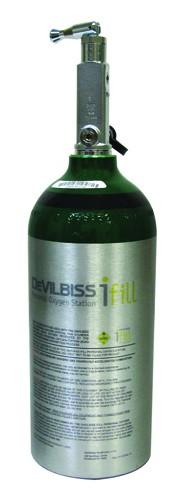 Drive Devilbiss Healthcare, Inc. iFill Oxygen Clyinders with Adapter 535D-C-870 - 1.0 Each
