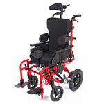 Drive Devilbiss Healthcare, Inc. Kanga Folding Tilt-in-Space Wheelchairs KGP-8014-2GR 1.0 Each-MDL-MZIKGP80142GR